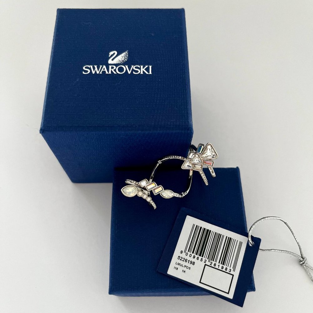 SWAROVSKI Crystal Festivity Long Ring (Size 55, US 6.75) - Picture 10 of 14